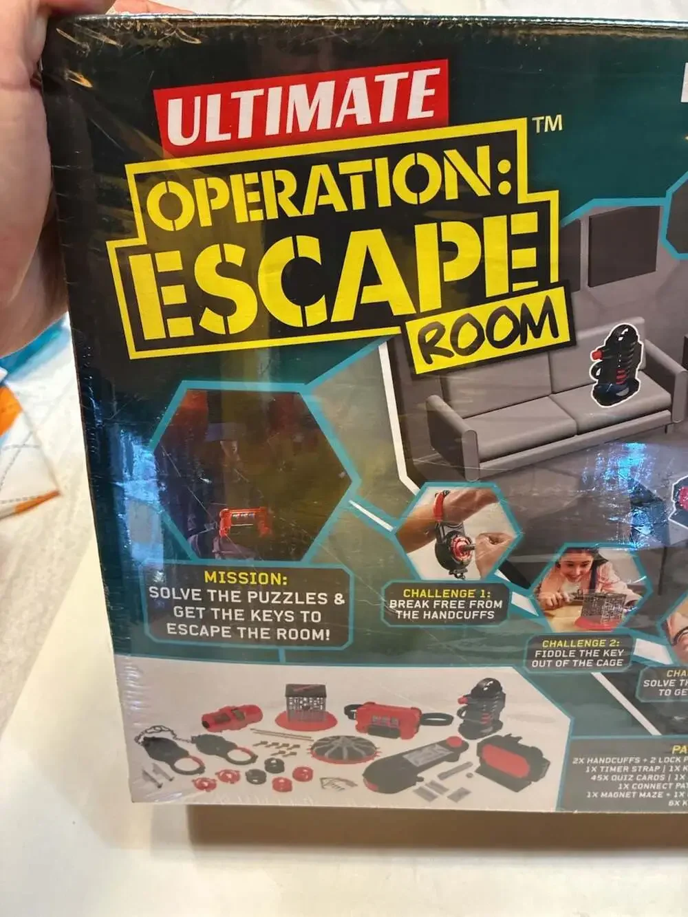 Spy Code Ultimate Operation Escape Room Board Game